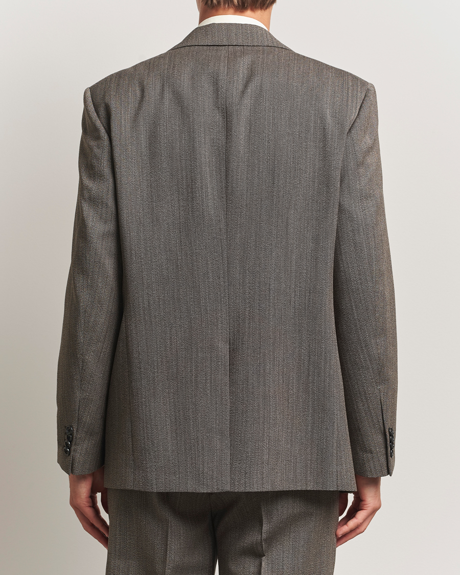 Mies | Pikkutakit | GANT 240 Mulberry Street | Herringbone Suit Jacket Deep Brown