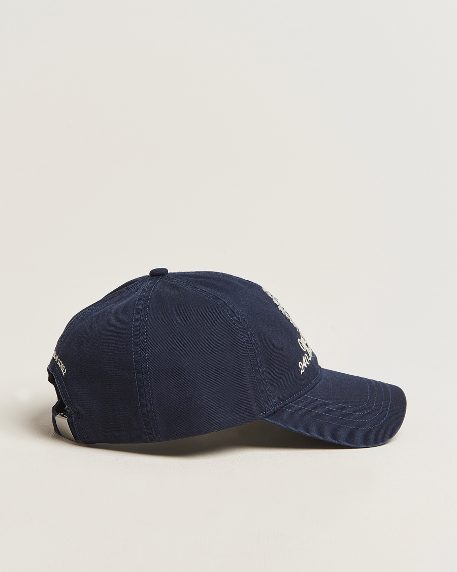 Mies | GANT 240 Mulberry Street Washed Twill Cap Evening Blue | GANT 240 Mulberry Street | Washed Twill Cap Evening Blue