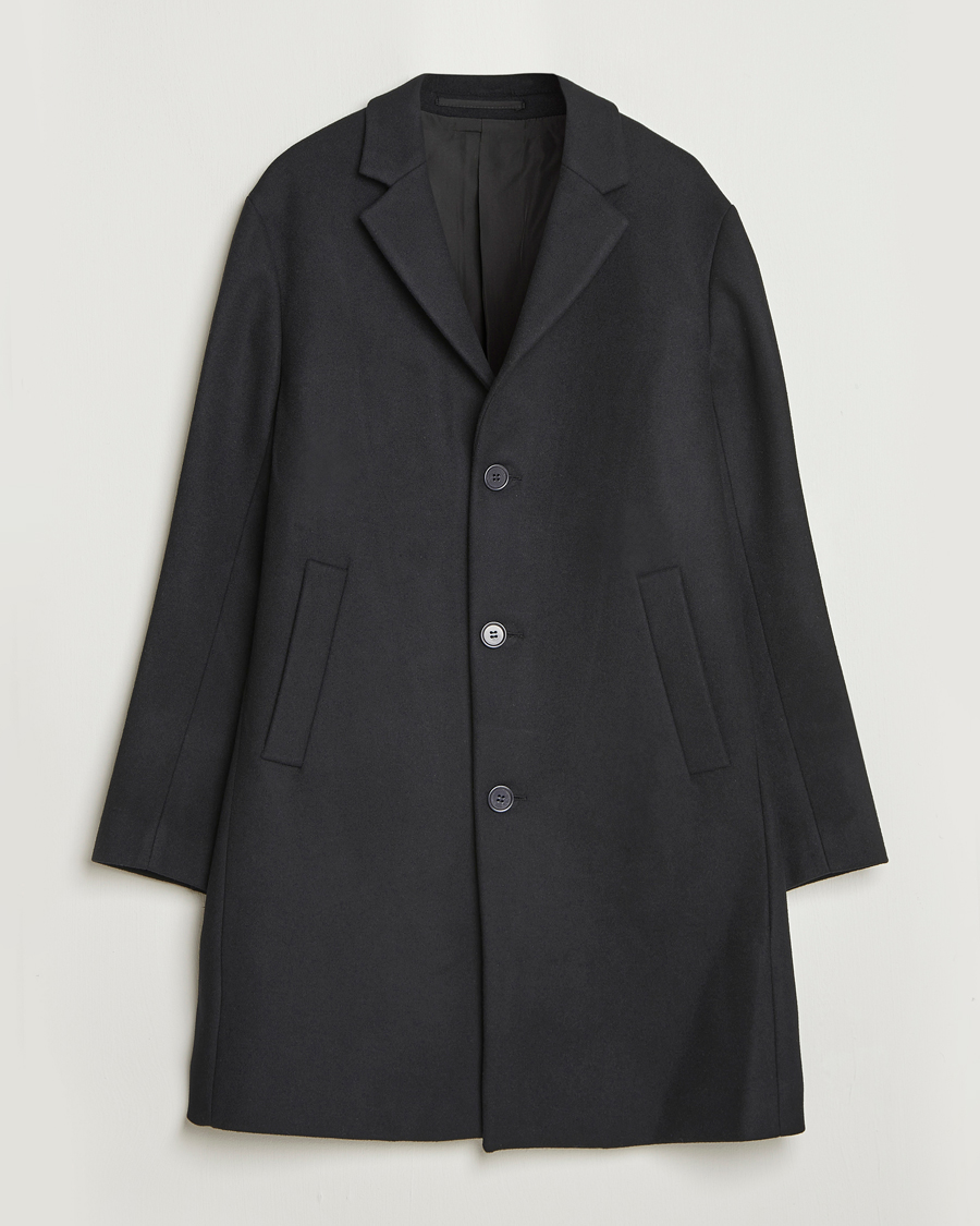 Mies | Takit | NN07 | Austin Wool Coat Black