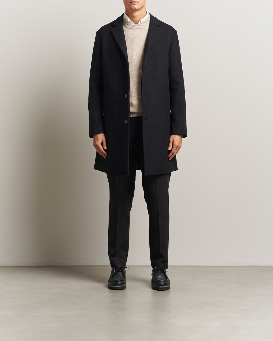 Mies | Takit | NN07 | Austin Wool Coat Black