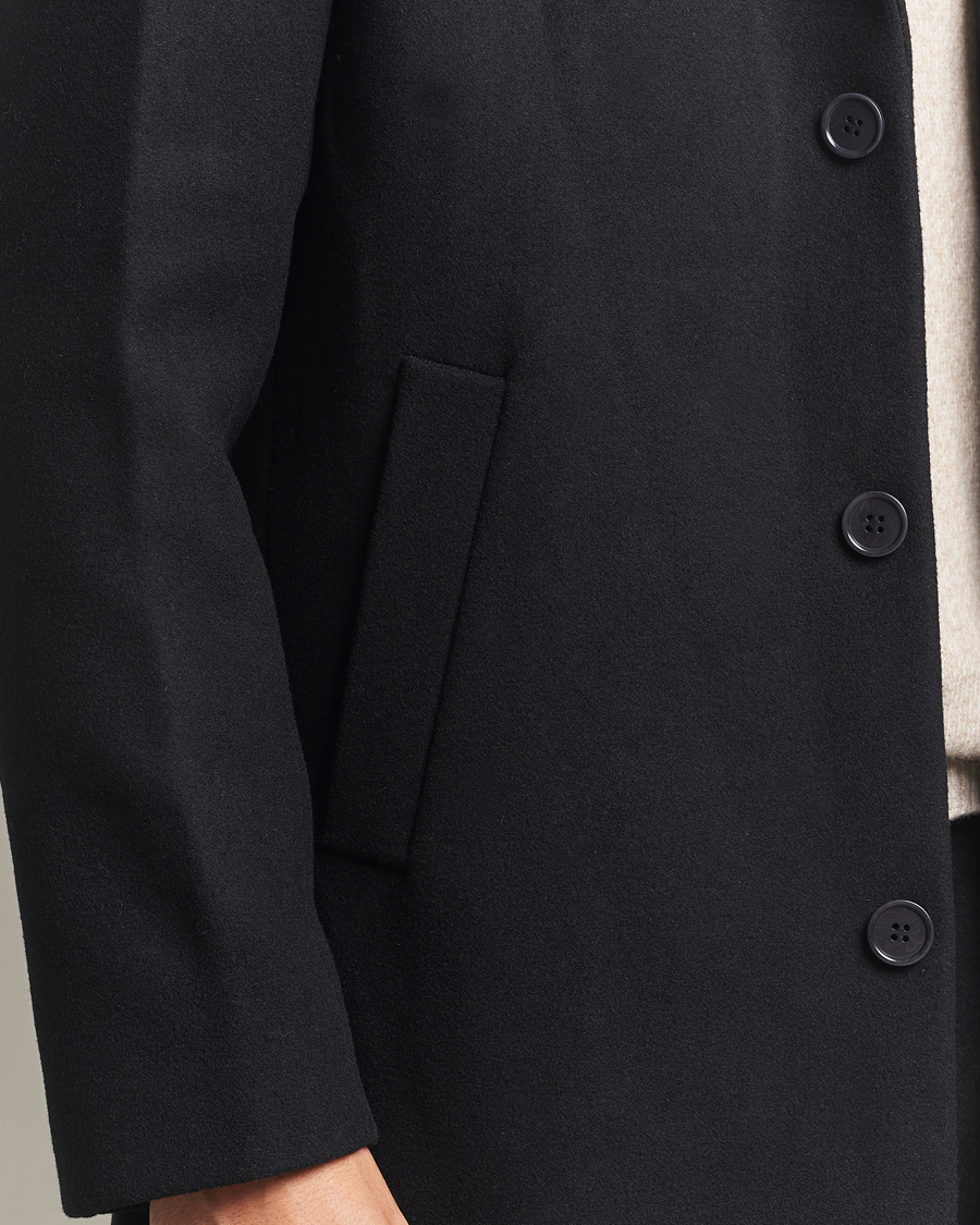 Mies | Takit | NN07 | Austin Wool Coat Black