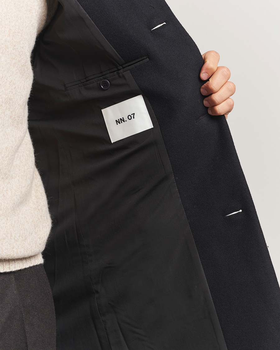 Mies | Takit | NN07 | Austin Wool Coat Black