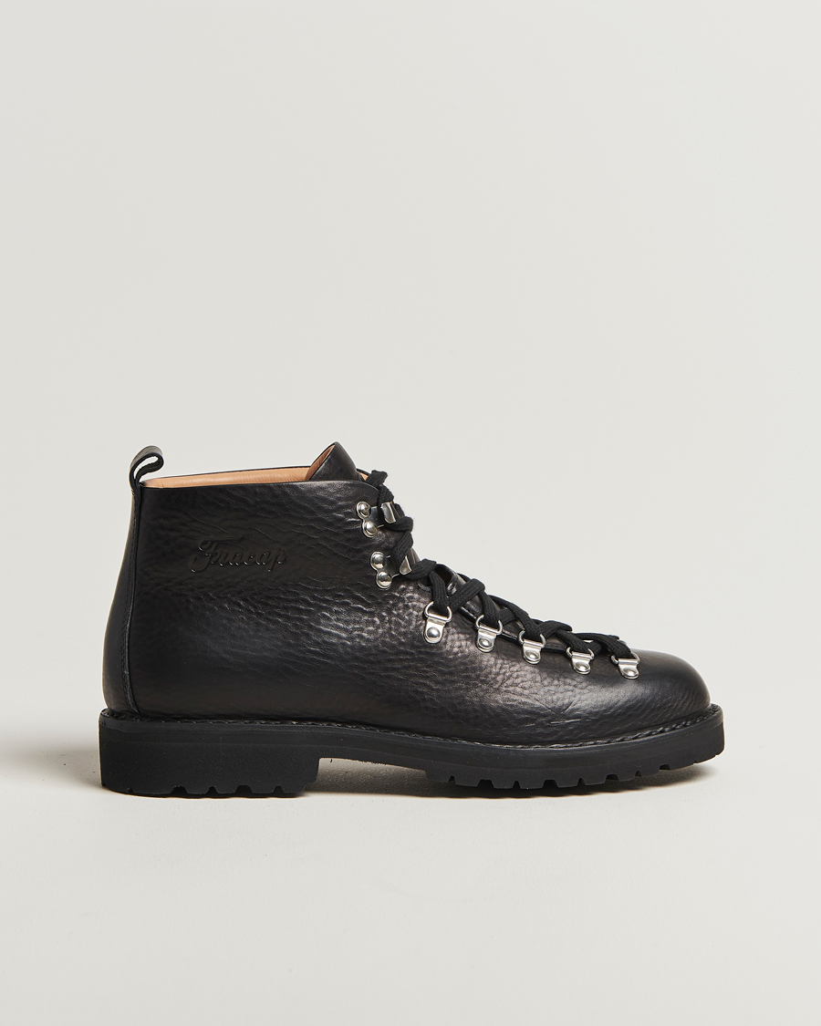 Mies | Fracap M120 Grained Leather Boot Black | Fracap | M120 Grained Leather Boot Black
