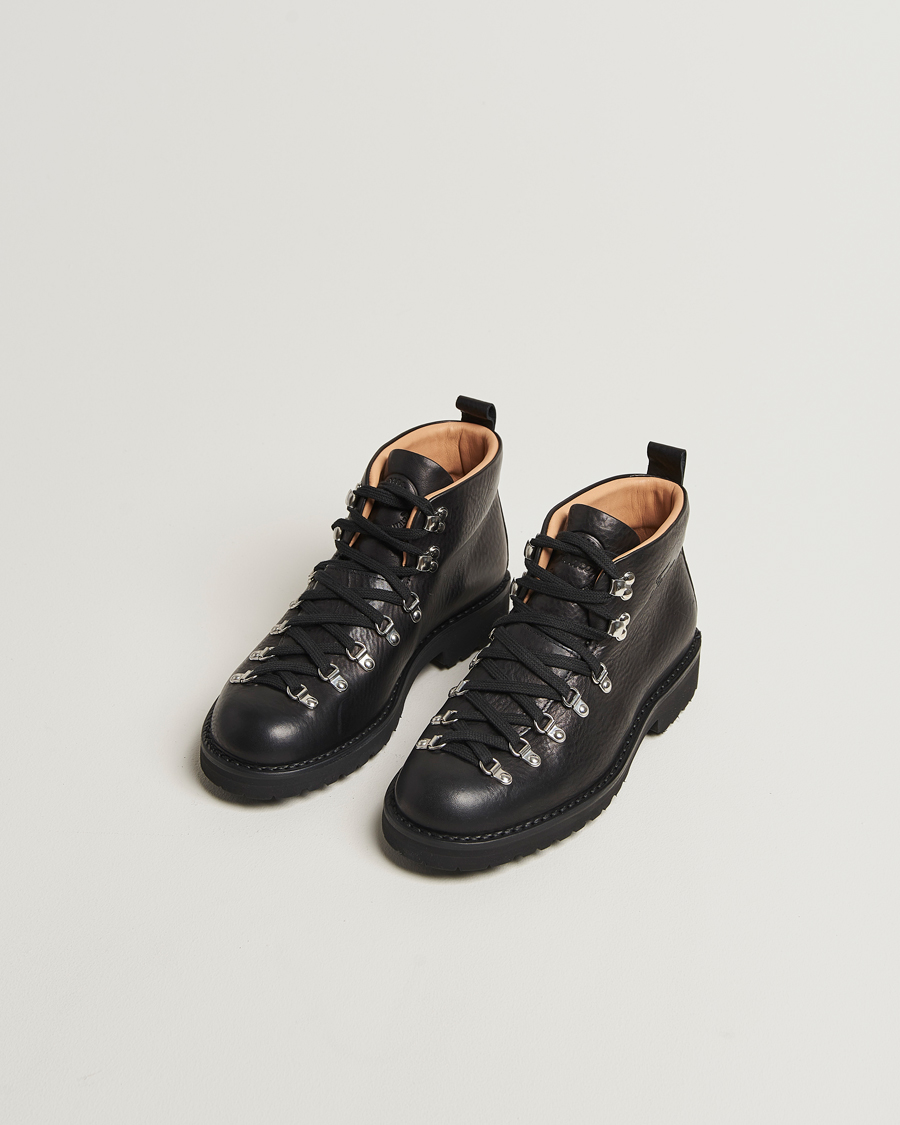 Mies | Fracap M120 Grained Leather Boot Black | Fracap | M120 Grained Leather Boot Black