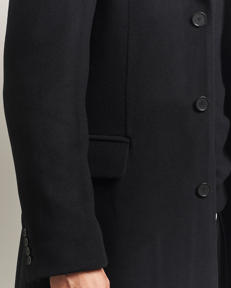 Mies | Takit | Filippa K | William Wool Coat Black