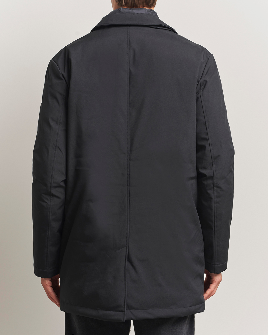 Mies | Takit | KnowledgeCotton Apparel | Climateshell Padded Carcoat Black