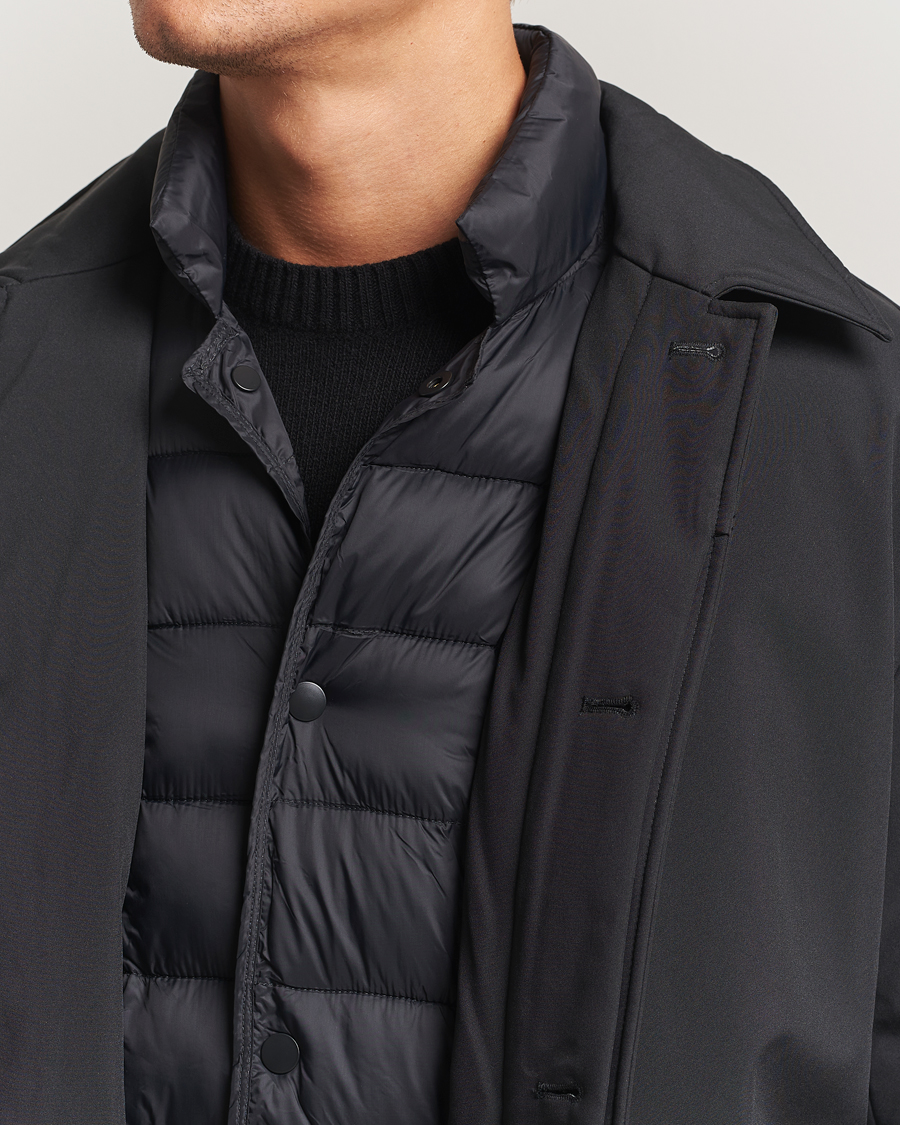 Mies | Takit | KnowledgeCotton Apparel | Climateshell Padded Carcoat Black