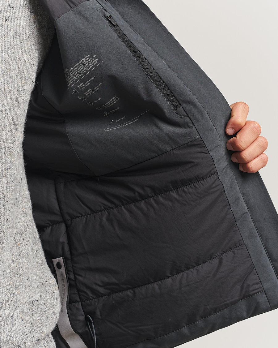 Mies | Takit | Scandinavian Edition | Nimbus Padded Hood Jacket Grey