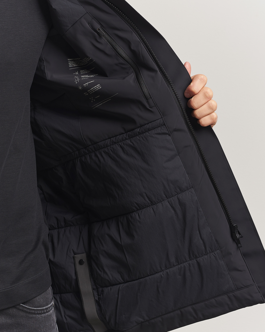 Mies | Takit | Scandinavian Edition | Town II APEX Waterproof Lightweight Coat Graphite