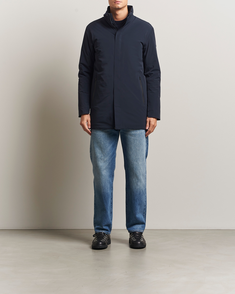 Mies | Takit | Scandinavian Edition | Town II APEX Waterproof Lightweight Coat Navy