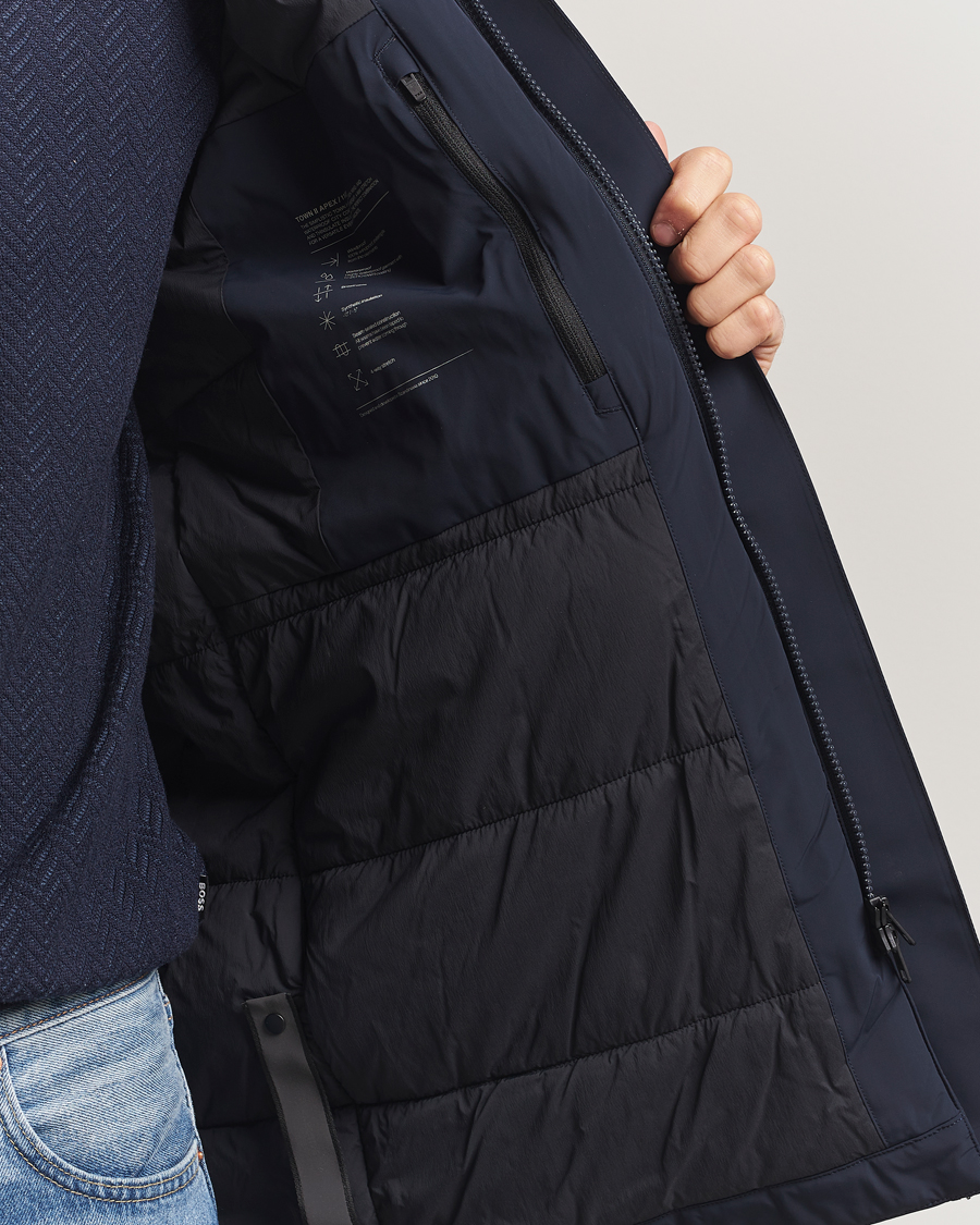 Mies | Takit | Scandinavian Edition | Town II APEX Waterproof Lightweight Coat Navy