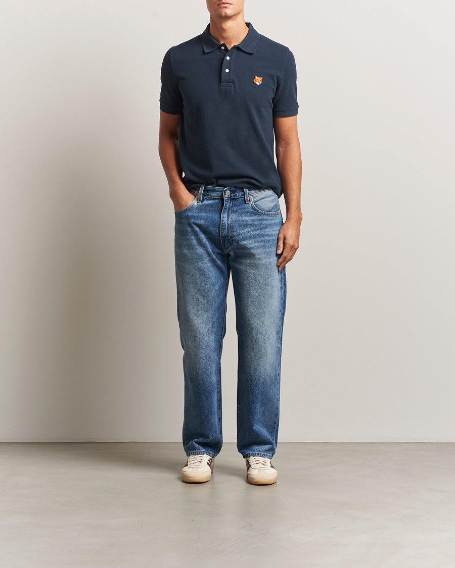 Mies | Pikeet | Maison Kitsuné | Fox Head Polo Classic Navy
