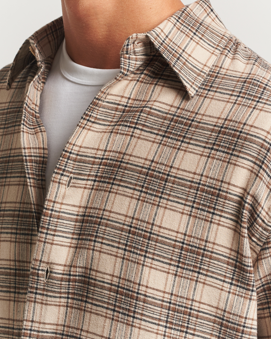Mies | Kauluspaidat | Sunflower | Studio Shirt Beige Check