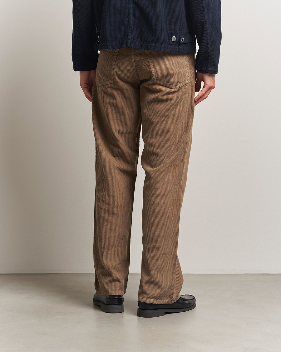 Mies | Housut | Sunflower | Loose Corduroy Pants Taupe