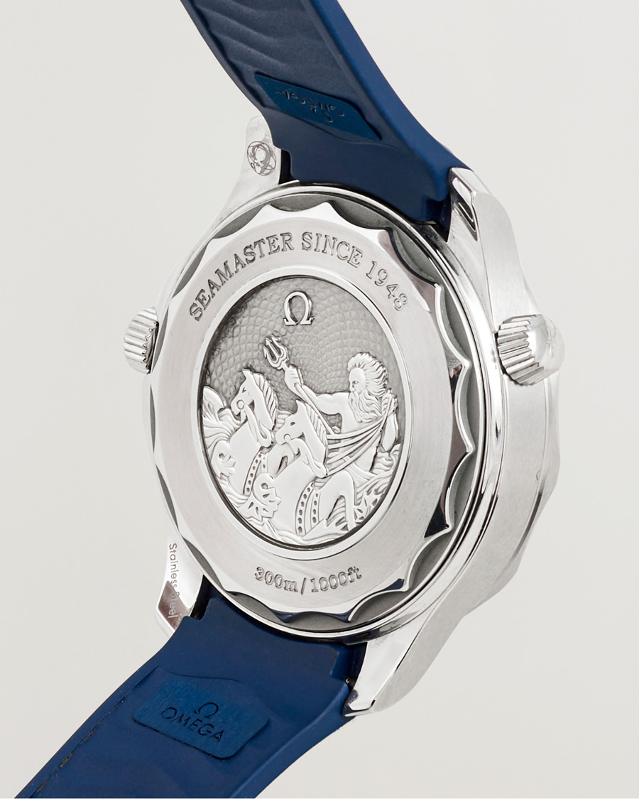 Mies | Pre-Owned & Vintage Watches | Omega Pre-Owned | Summer Blue Seamaster Diver 300m 75th