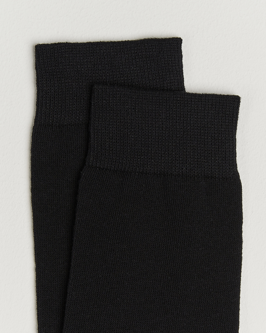 Mies | Alusvaatteet | Care with Carl | 10-Pack Solid Cotton Socks BLACK