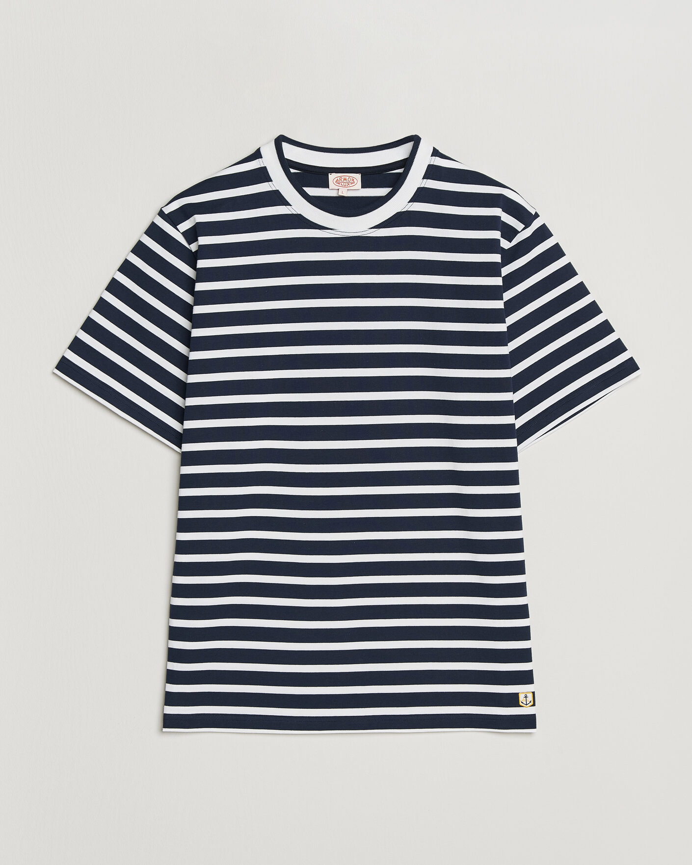 Mies | T-paidat | Armor-lux | Heritage Callac Stripe T-Shirt Marine/Blanc