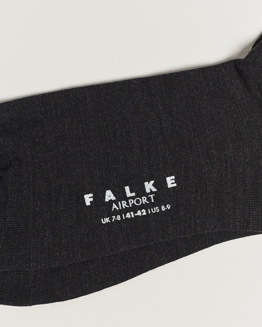 Mies | Falke | Falke | 5-Pack Airport Socks Anthracite Melange