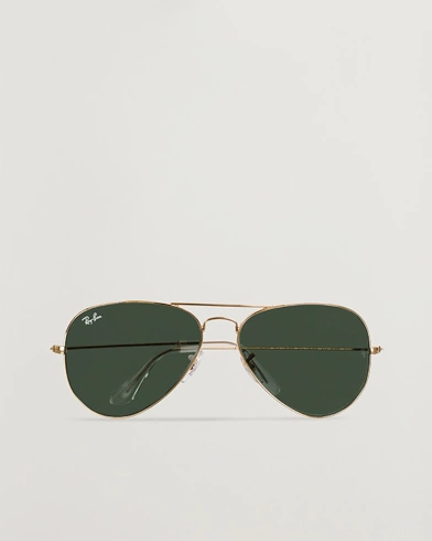  0RB3025 Aviator Large Metal Sunglasses Arista/Grey Green