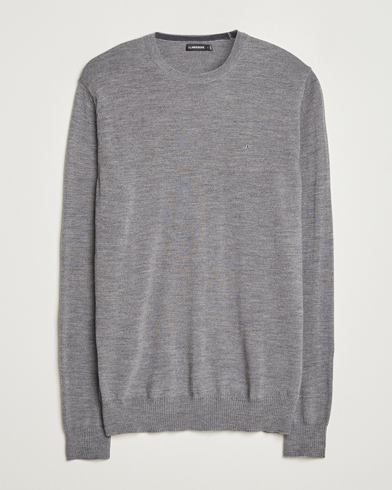 J.Lindeberg Lyle True Merino Crew Neck Pullover Grey – Harmaa