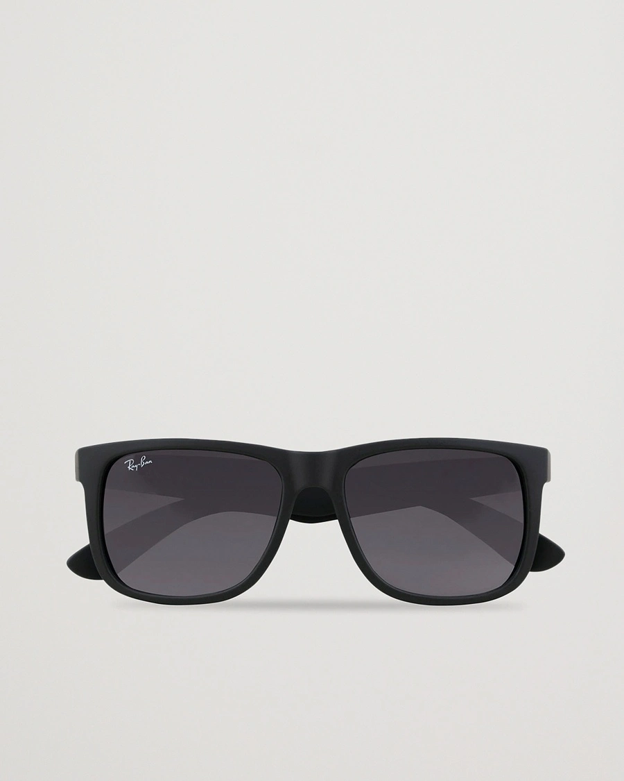 Ray-Ban 0RB4165 Justin Sunglasses Matte Black – Musta