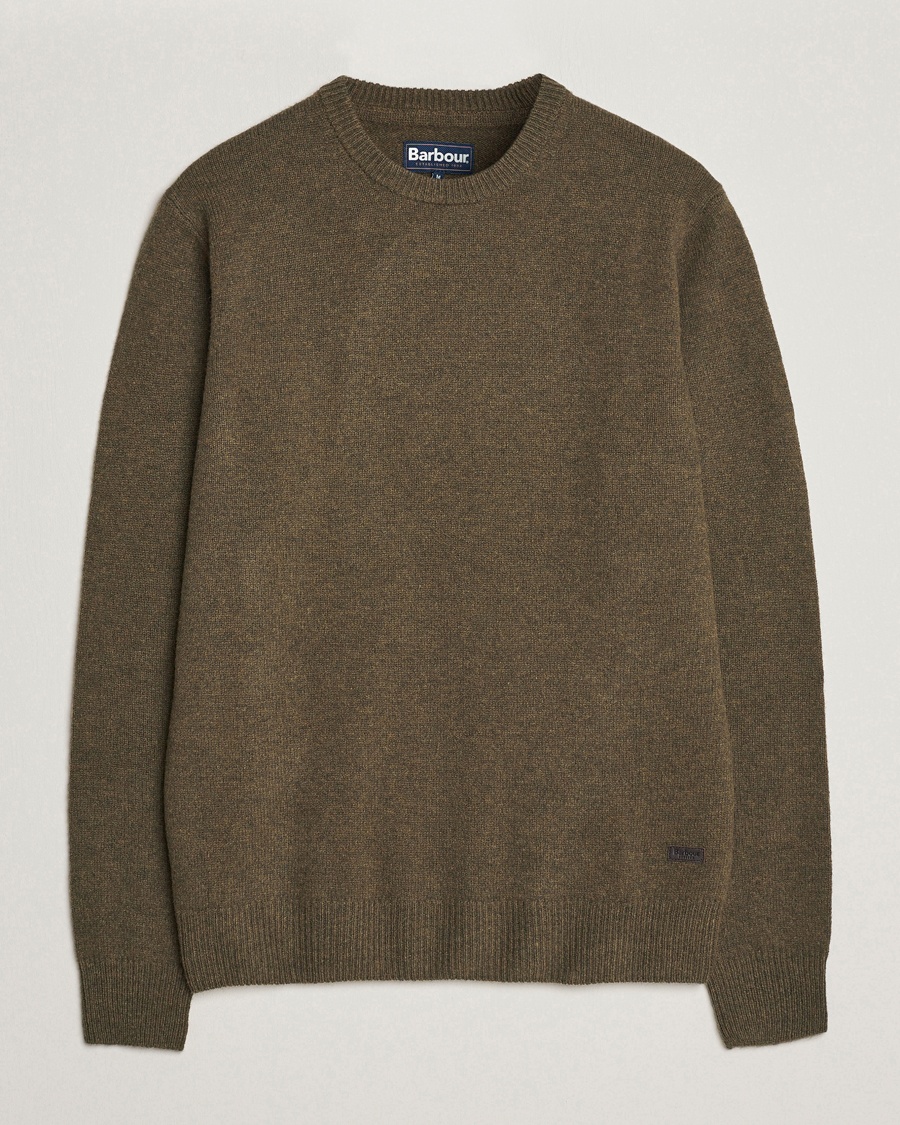 Barbour Lifestyle Patch Crew Seaweed – Vihreä