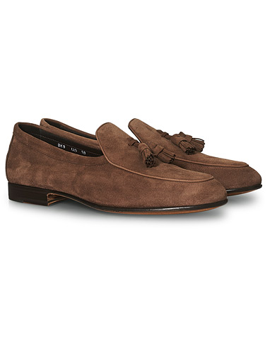  Belgian Loafer Brown Suede