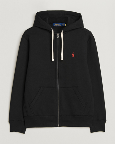 Polo Ralph Lauren Athletic Fleece Full-Zip Hoodie Polo Black – Musta