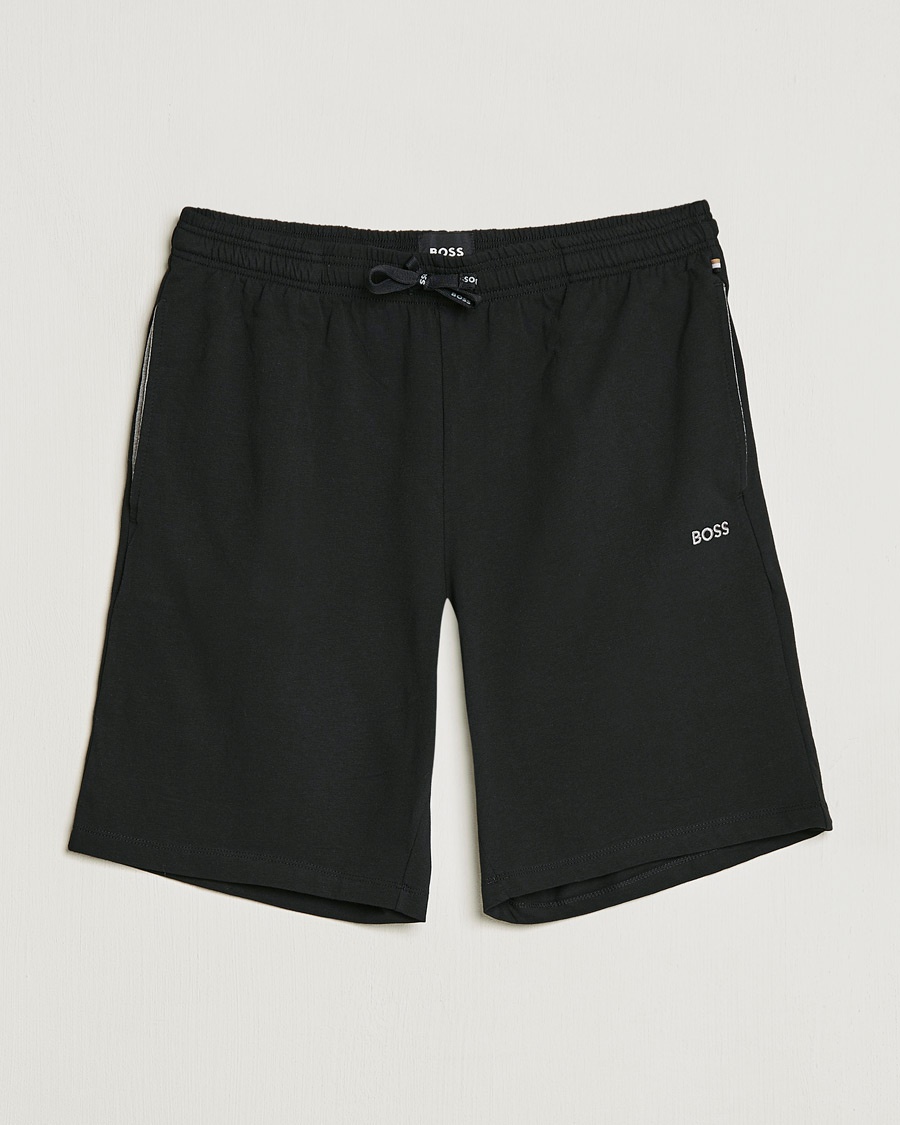 BOSS BLACK Mix & Match Sweatshorts Black – Musta