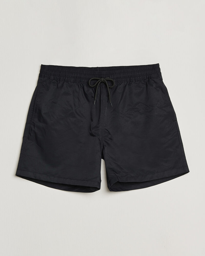 Colorful Standard Classic Organic Swim Shorts Deep Black – Musta