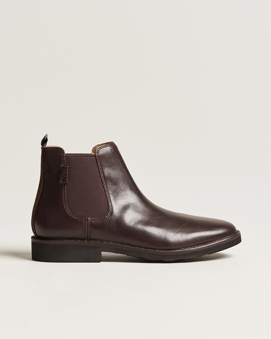 Polo Ralph Lauren Talan Chelsea Boot Dark Brown Calf – Ruskea