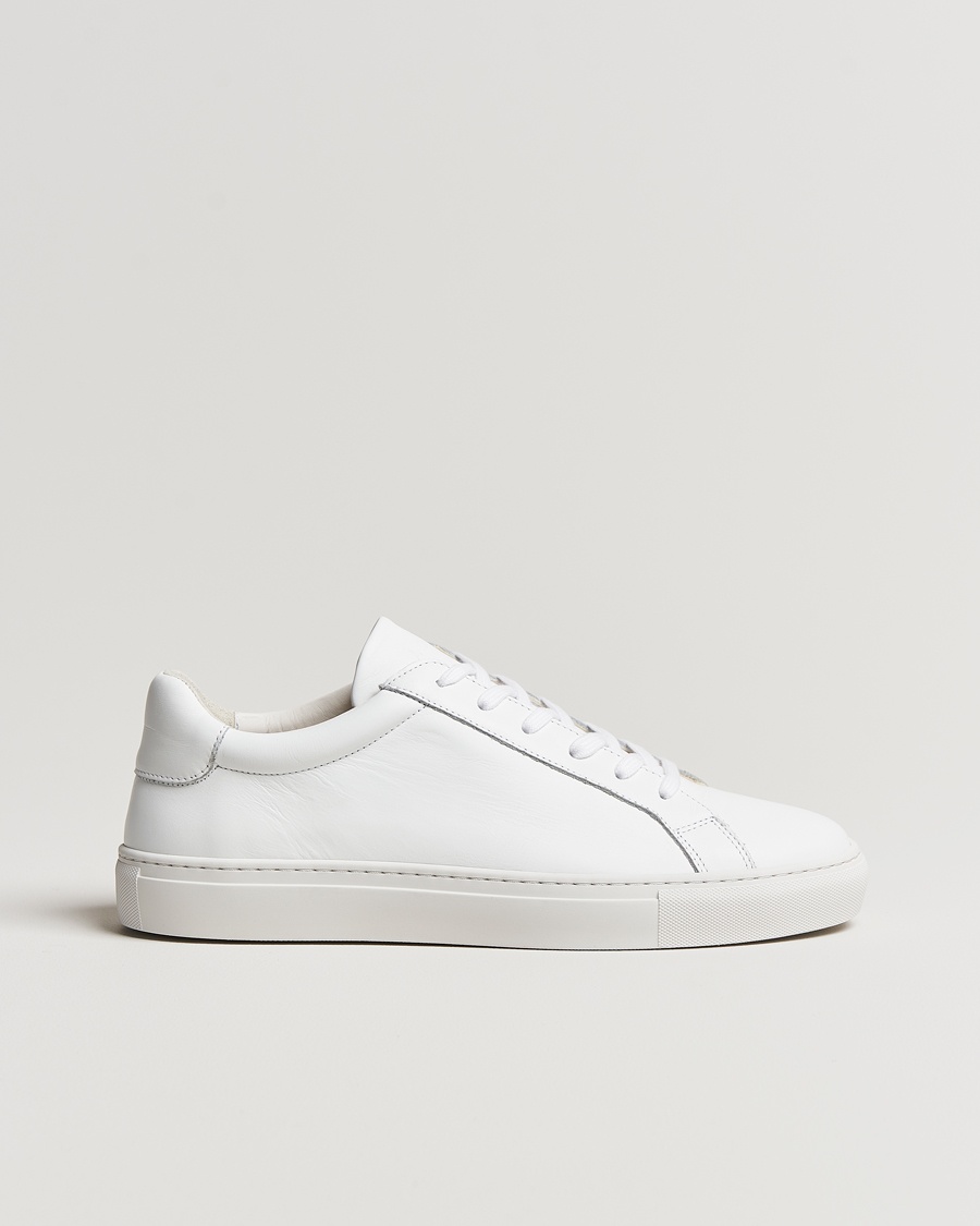 A Day's March Leather Marching Sneaker White – Valkoinen