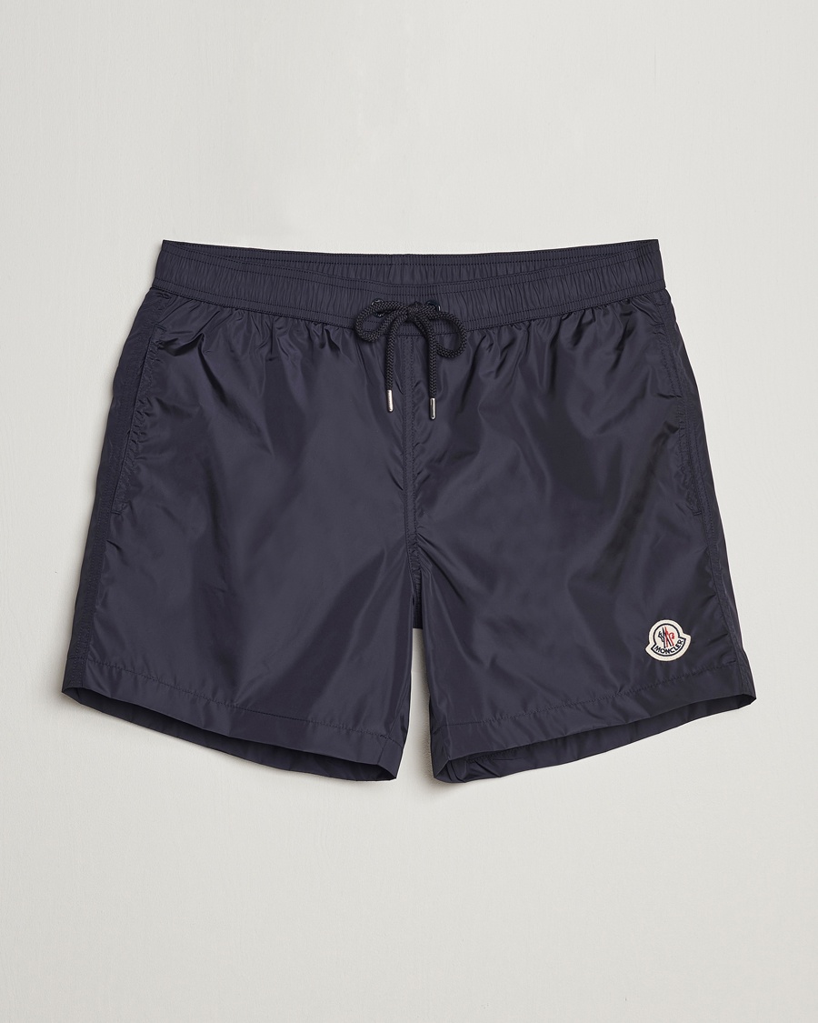 Moncler Nylon Swim Shorts Navy – Sininen