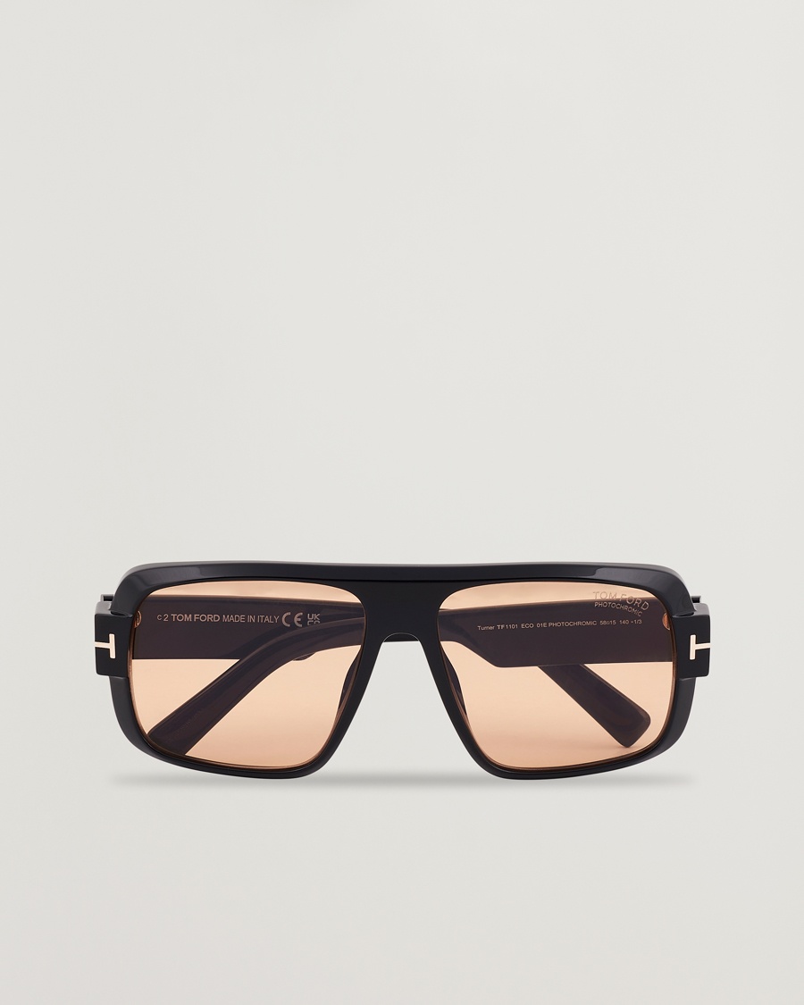 Tom Ford Turner FT1101 Sunglasses Black/Brown – Musta