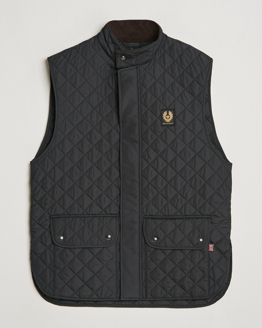 Belstaff Icon Gilet Black – Musta