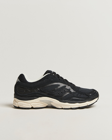 Saucony Progrid Omni 9 Running Sneaker Black/Cream – Musta