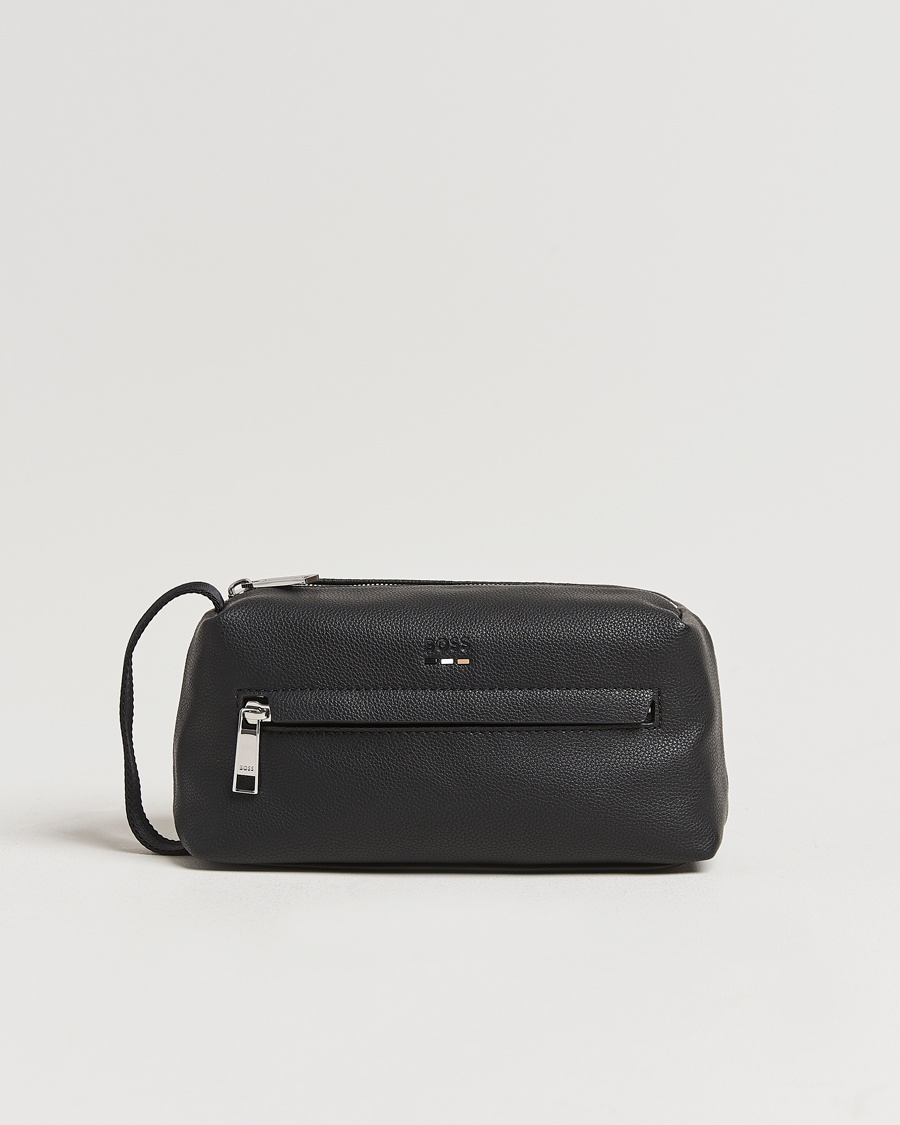 BOSS BLACK Ray Washbag Black – Musta