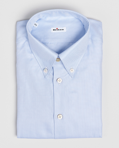  Slim Fit Button Down Oxford Shirt Light Blue