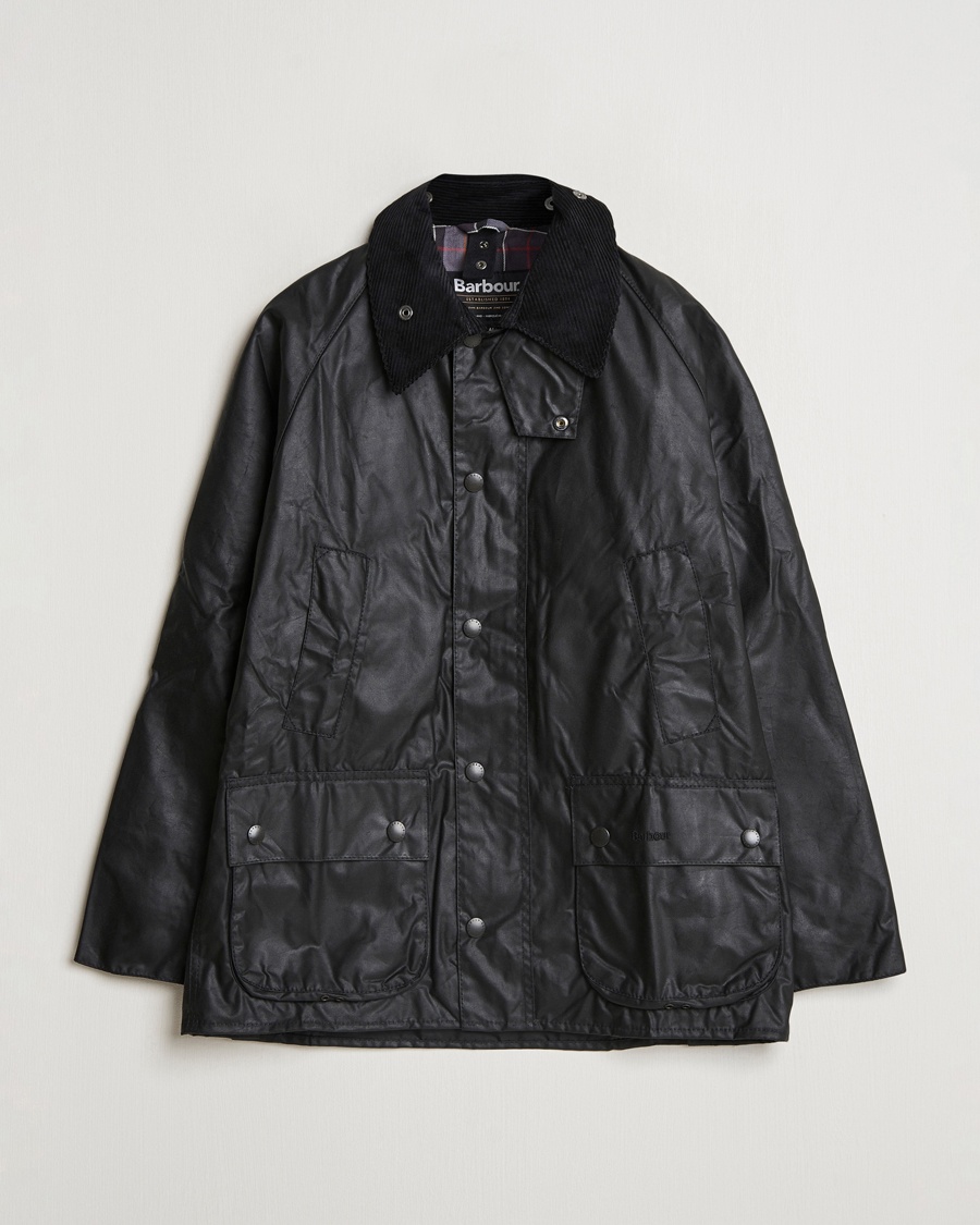 Barbour Lifestyle Bedale Wax Jacket Black – Musta
