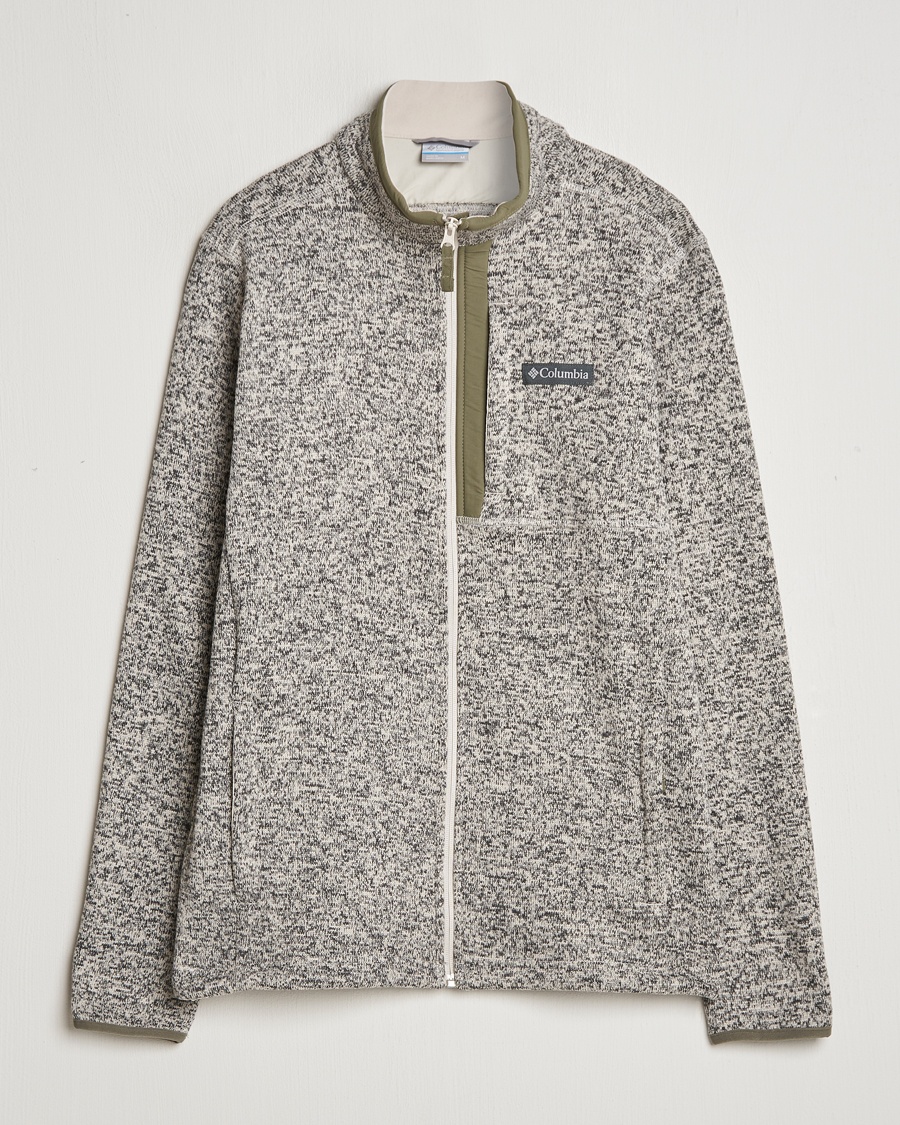 Columbia Sweater Weather Fleece Jacket Dark Stone Heather – Harmaa