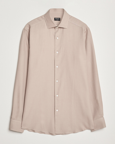  Cotton/Cashmere Shirt Beige