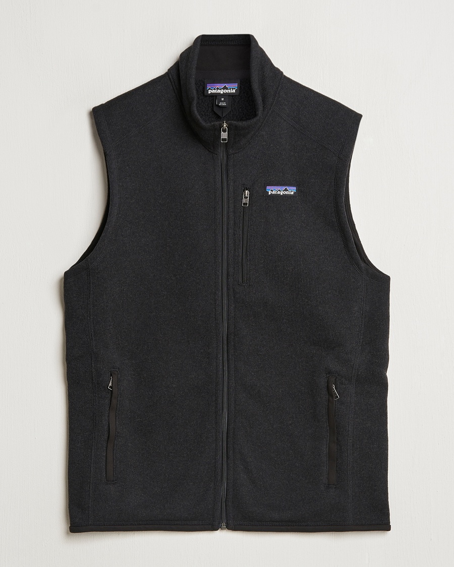 Patagonia Better Sweater Vest Black – Musta