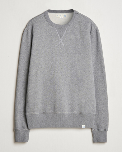  Vintage Fleece Crew Neck Sweatshirt Grey Melange