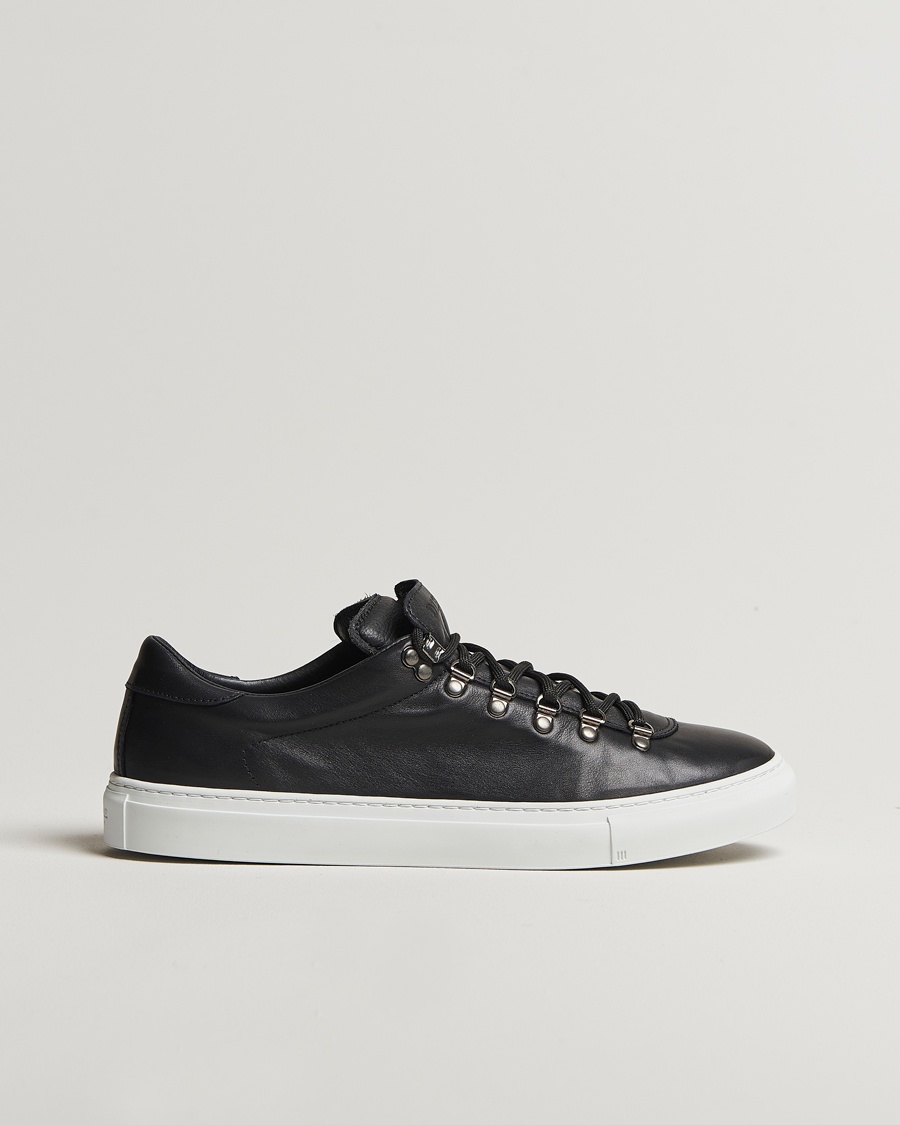 Diemme Marostica Low Sneaker Black Nappa – Musta