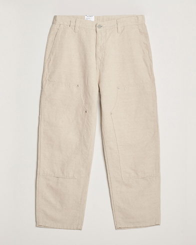 Carhartt WIP Walter Double Knee Cotton/Linen Pant Natural – Beige