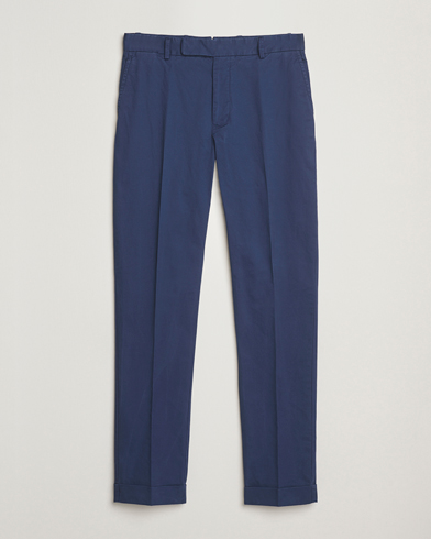 Polo Ralph Lauren Cotton Stretch Trousers Rustic Navy – Sininen
