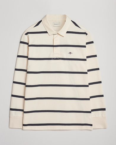 GANT Thin Stripe Heavy Rugger Cream – Valkoinen