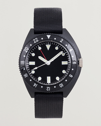 BEAMS PLUS Type-P24 Utility Watch Black – Musta