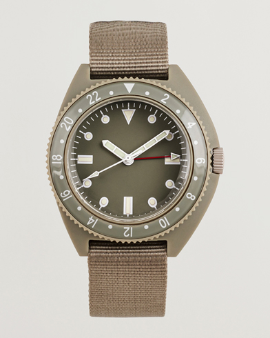 BEAMS PLUS Type-P24 Utility Watch Sage – Vihreä