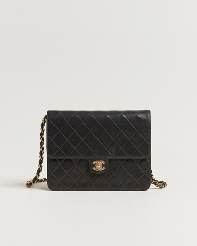 Chanel Pre-Owned Single Flap Bag Black – Musta